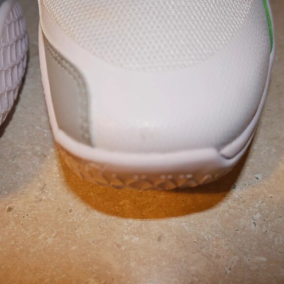 PUMA Playmaker Pro Shoes Men's Size 12 Reflective Hi-Viz White Fiery Coral EUC - Picture 9 of 13